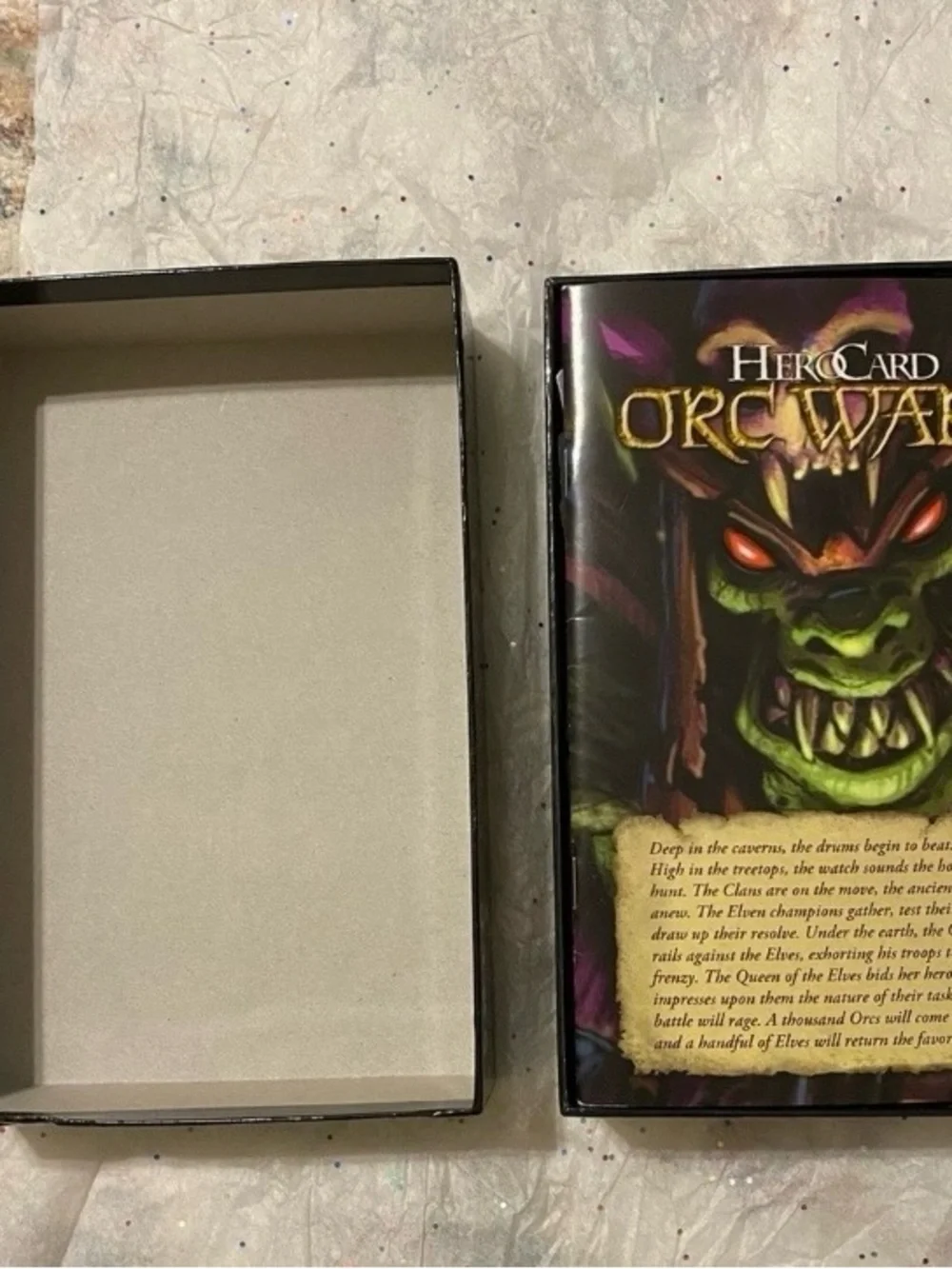 TableStar Games Orc Wars Board Game - HeroCard System (Black)